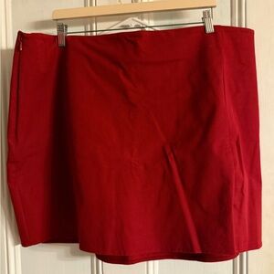 Old Navy Red Mini Skirt 2X